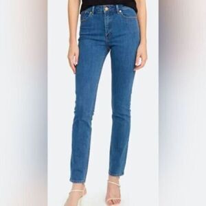 NWT Stylein Women’s “Katie” High Rise Blue Denim Jeans - Size 27”